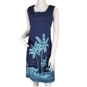 Disney Store Tiki Kingdom Mickey+Minnie  Dress